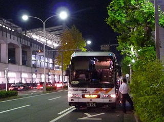 湯田中行き南海バス